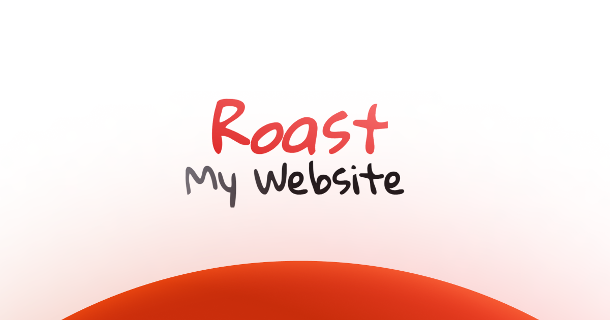 Roast My Website